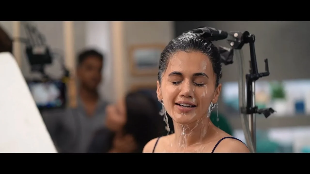 Making of Nivea TVC with Taapsee Pannu | Nivea Milk Delights Face Wash
